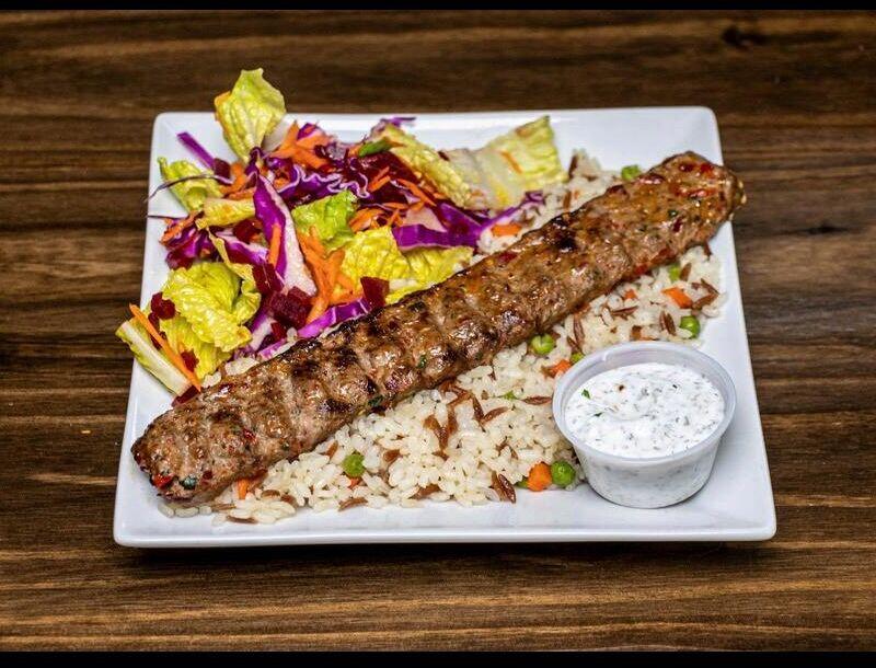 Adana Kebab Plate